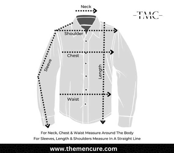 measure yourself for full sleeve shirts